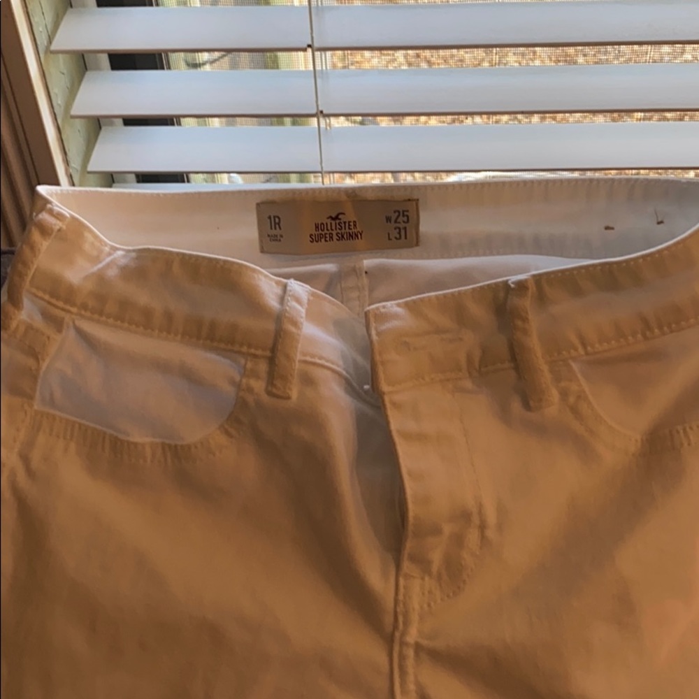 Hollister White pants